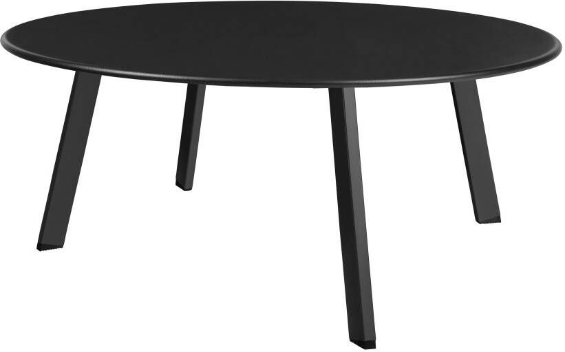 WOOOD Outdoor Bijzettafel Fer Zwart Ø70cm Rond