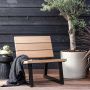 Woood Banco Outdoor Fauteuil Hout Metaal Nature 78x68x82 - Thumbnail 3