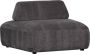 Woood Exclusive Sterck Fauteuil Polyester Charcoal 118x102x41 - Thumbnail 2