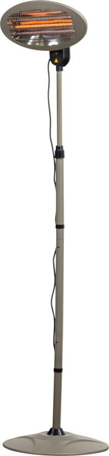 WOOOD Meis Terras Heater Staal Zand 175x50x50