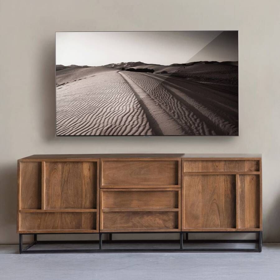 WOOOD TV-meubel Forrest Mangohout 140cm Japandi Exclusive