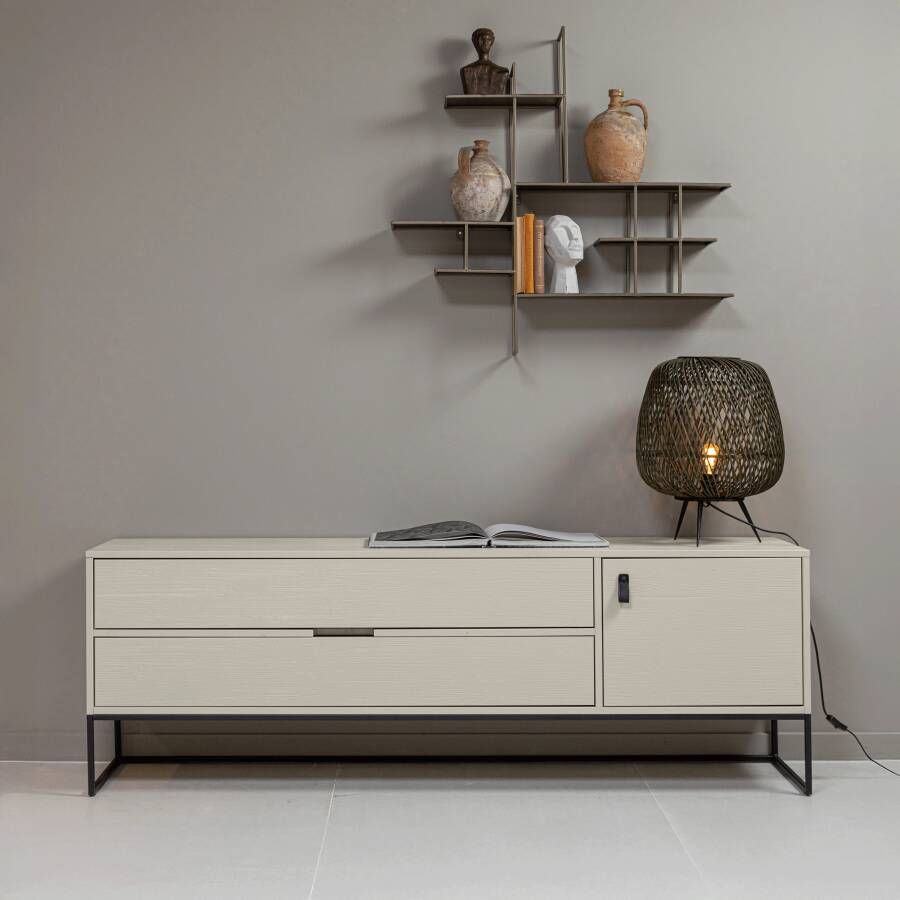 WOOOD TV-meubel Silas Grenen 180cm Dust