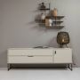 WOOOD Tv-meubel Silas TV-Lowboard Commode 2 lades en 1 deur veel opbergruimte breedte 120 of 180 cm - Thumbnail 4