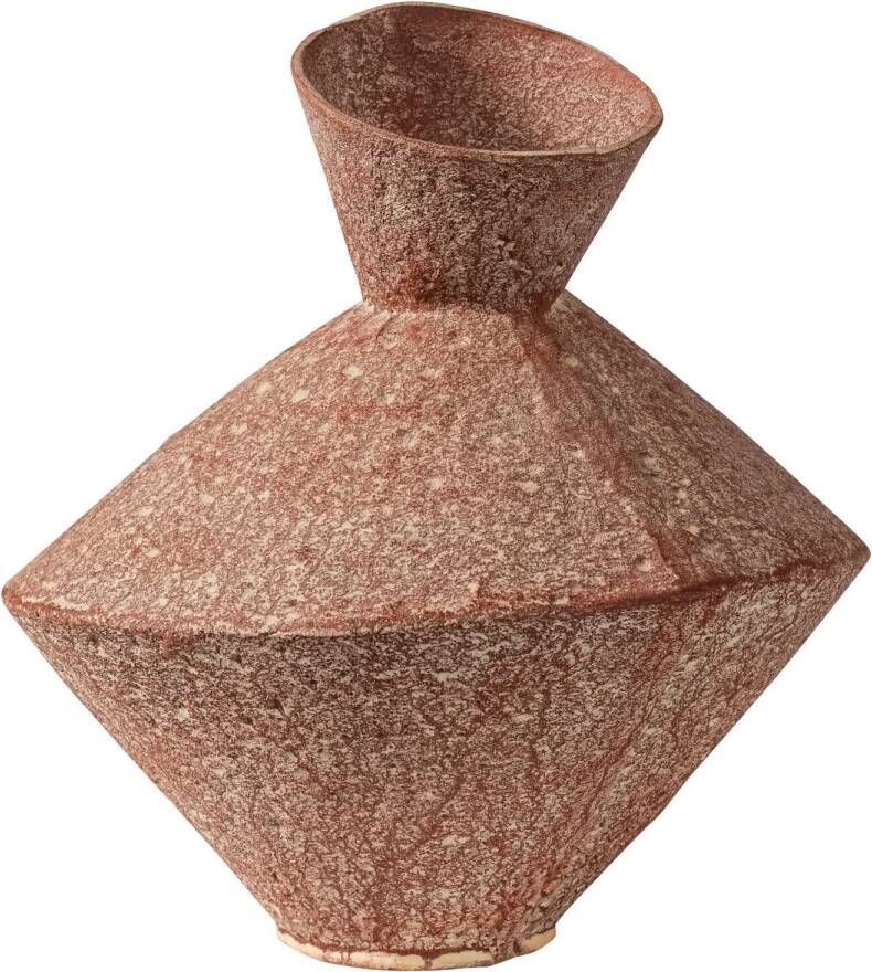 WOOOD Vaas Reza 23cm Bruin Exclusive