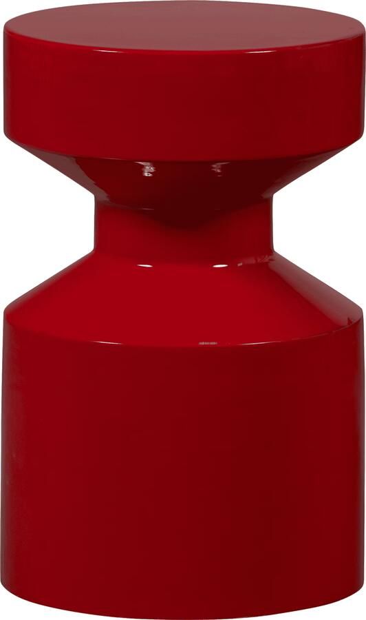 WOOOD Bijzettafel Ferry 30cm Rood Rond