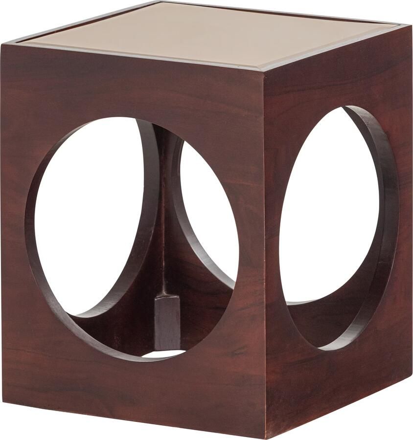 WOOOD Bijzettafel Trax Acaciahout 37cm Bruin