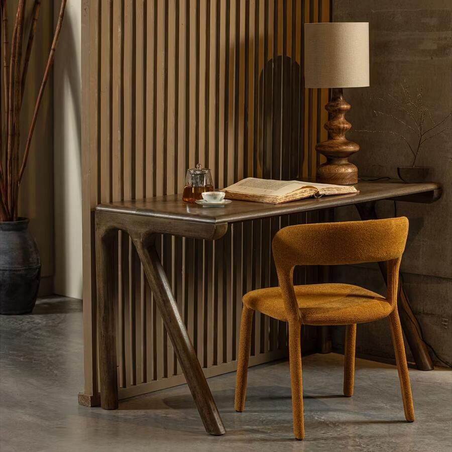 BePureHome | Tug bureau mango walnoot | Woonkamertafels | Bureau