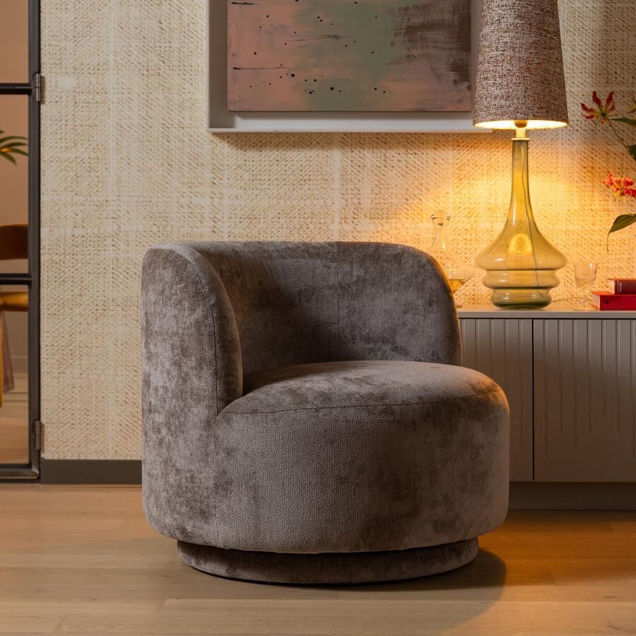 BePureHome | Popular fauteuil taupe | Zitmeubels woonkamer | Fauteuil - Foto 2