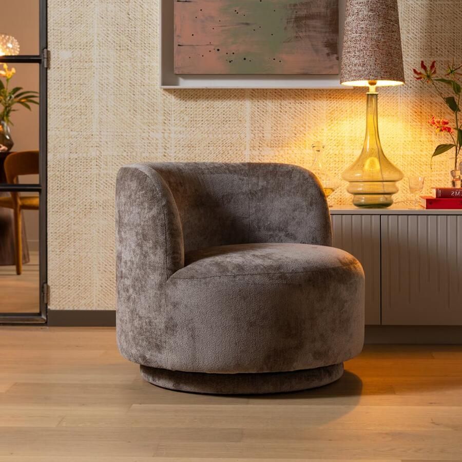 BePureHome | Popular fauteuil taupe | Zitmeubels woonkamer | Fauteuil - Foto 3