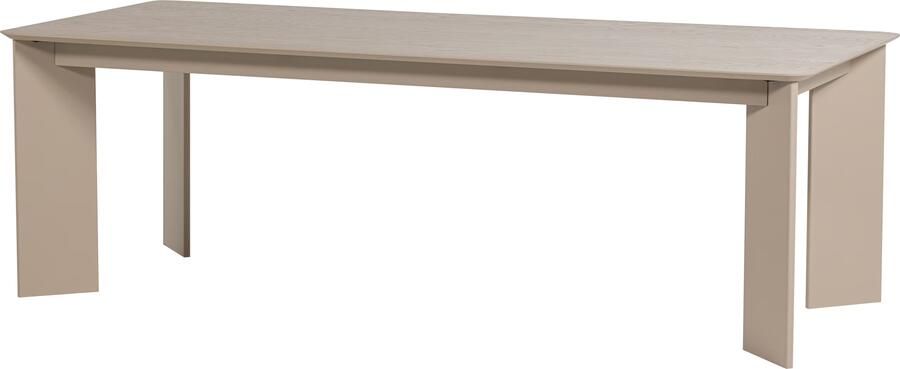 WOOOD Eettafel Tablo 240 x 100cm Dakargrau