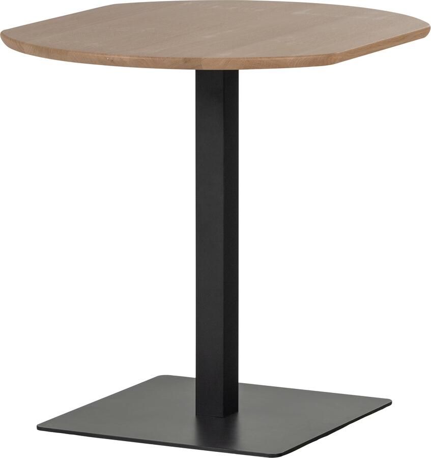 WOOOD Eettafel Tablo Eikenhout Tussenstuk 79 x 67cm Transparant