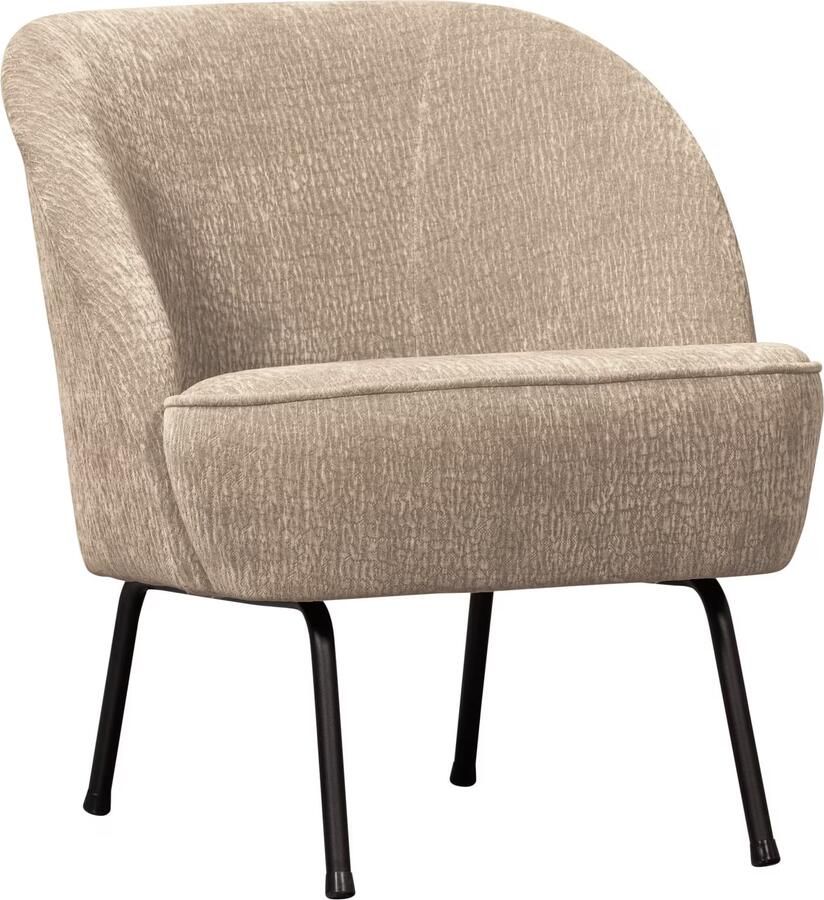 BePureHome | Vogue fauteuil 3d chenille zand | Zitmeubels woonkamer | Fauteuil - Foto 2