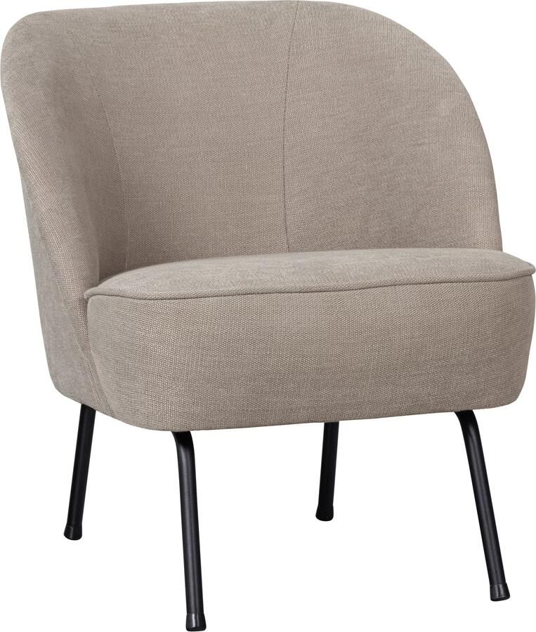 BePureHome | Vogue Fauteuil Geweven Stof Zand | Zitmeubels woonkamer | Fauteuil - Foto 2