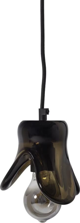 WOOOD | Elle hanglamp klein glas bruin | Woonaccessoires | Hanglamp