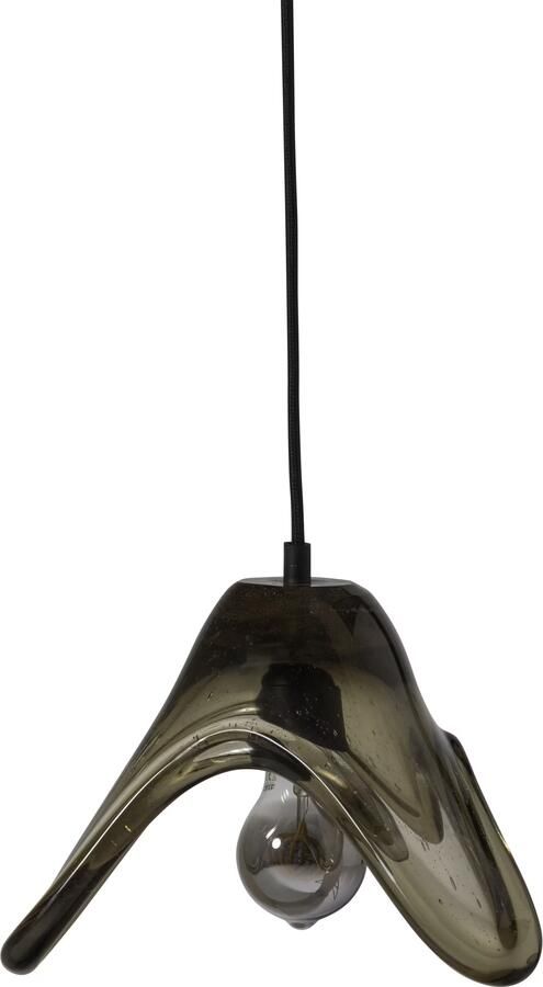 WOOOD | Elle hanglamp groot glas groen | Woonaccessoires | Hanglamp