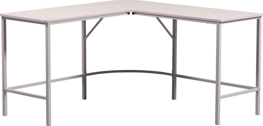 WOOOD | Mike hoekbureau hout metaal dust | Woonkamertafels | Bureau - Foto 3