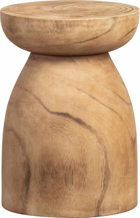 WOOOD | Bink Kruk Hout Naturel 40xØ28cm | Woonaccessoires | Krukje
