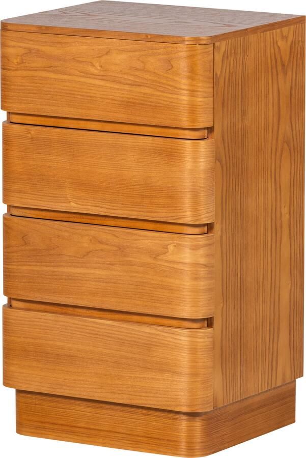 WOOOD Fejo Ladekast Nachtkastje MDF Bruin 70x40x34
