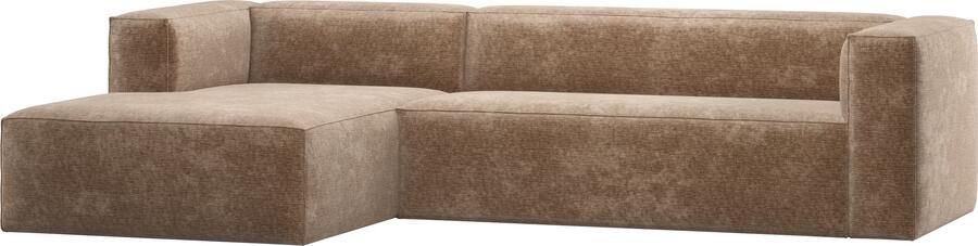 WOOOD Loungebank Bean Links Chenille Taupe