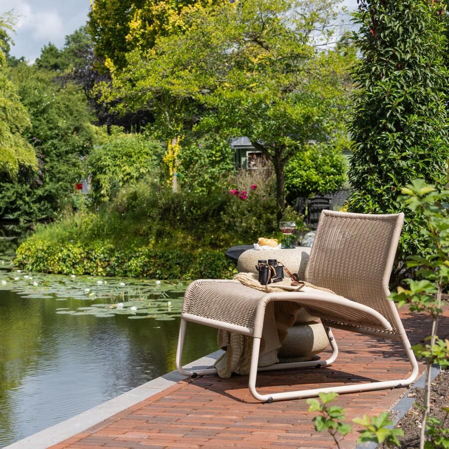 WOOOD Loungestoel West All Weather Zand