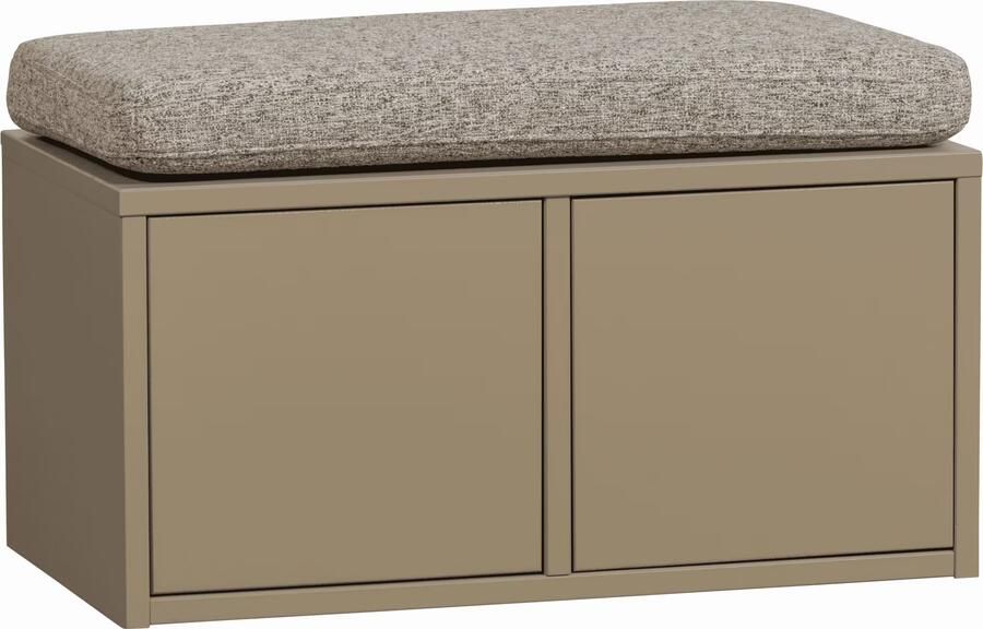 WOOOD Zitbank TURNER incl. comfortabel zitkussen breedte 80 cm - Foto 4