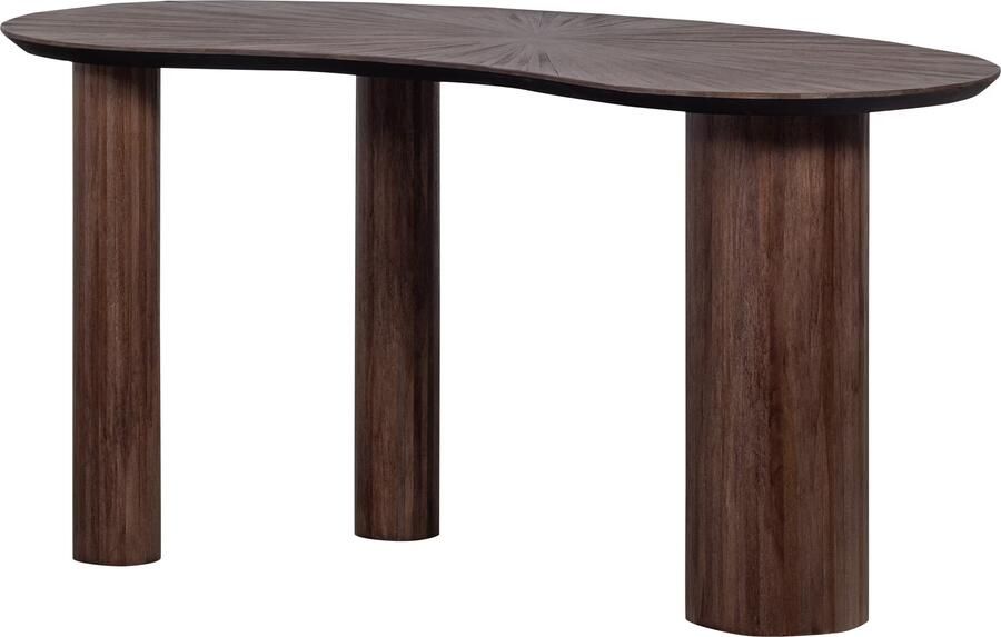 WOOOD | Sun organische sidetable bureau recycled teak bruin | Woonkamertafels | Bureau