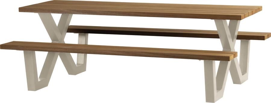 WOOOD Picknicktafel Tablo 206 x 145cm Zand