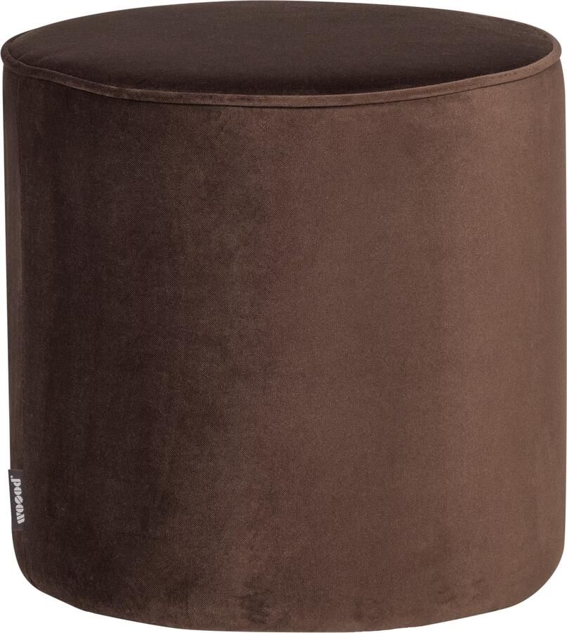 WOOOD Sara Poef Hoog Velvet Khaki 46x46x46