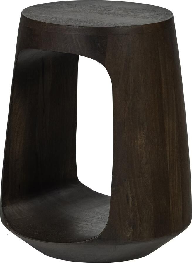 WOOOD | Bayo bijzettafel mango hout walnoot | Woonkamertafels | Bijzettafel