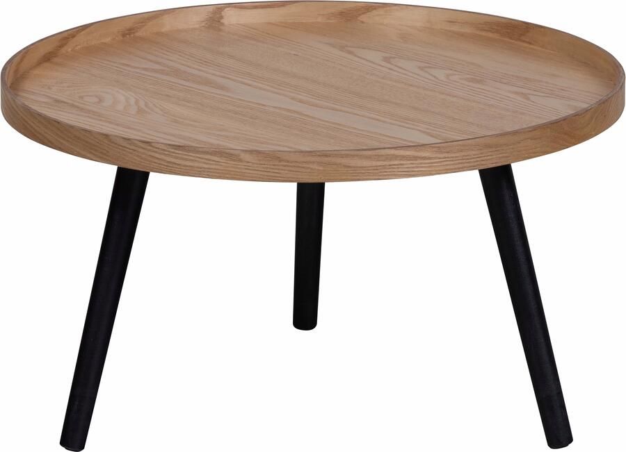 WOOOD Ronde Bijzettafel Mesa 60cm Naturel