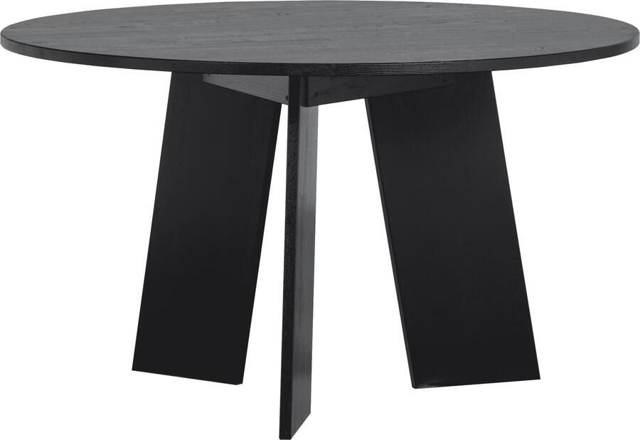 WOOOD | Fries eettafel eiken blacknight o129cm | Eettafels | Eettafel - Foto 2