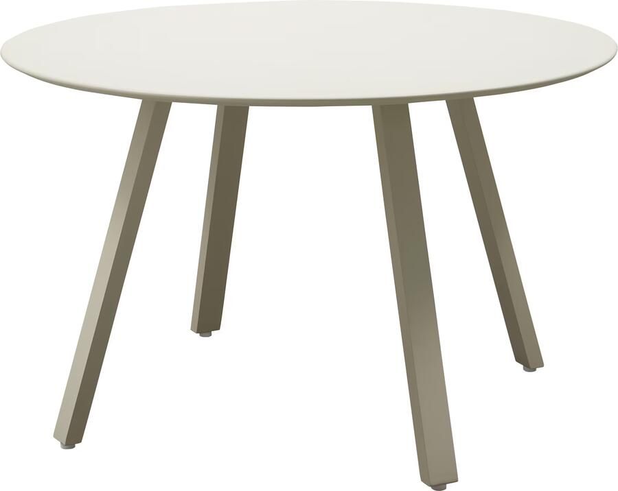 Woood Auke Buitentafel Aluminium Mist 75x120x120