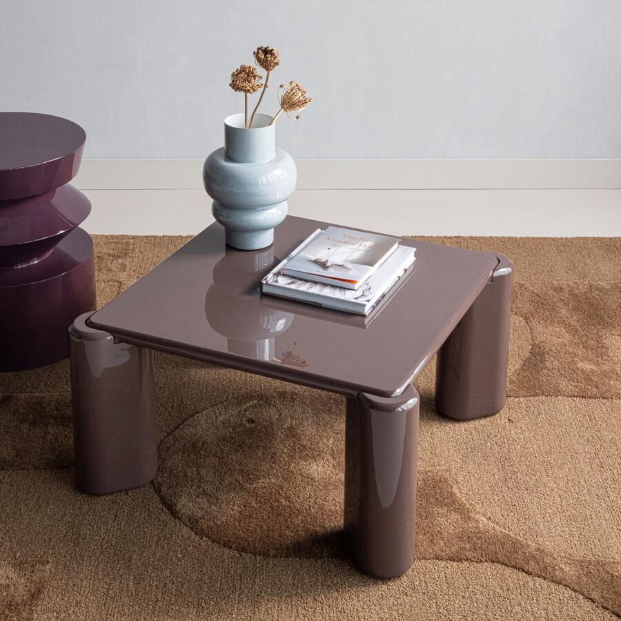 WOOOD Salontafel Tiven 80cm Donkerbruin