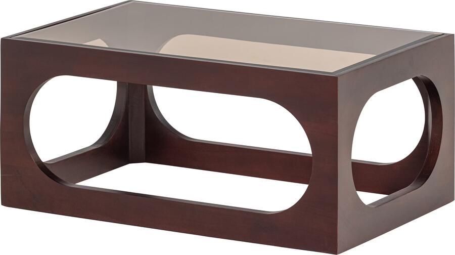 WOOOD Salontafel Trax Acaciahout 77 x 50cm Bruin