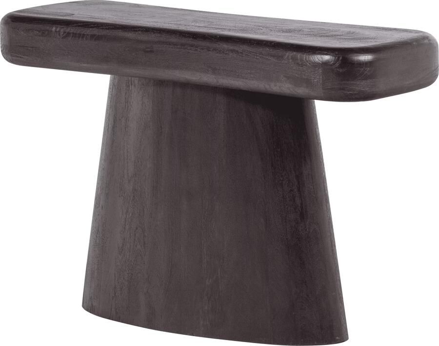 WOOOD | Amco sidetable mango hout zwart | Woonkamertafels | Wandtafel
