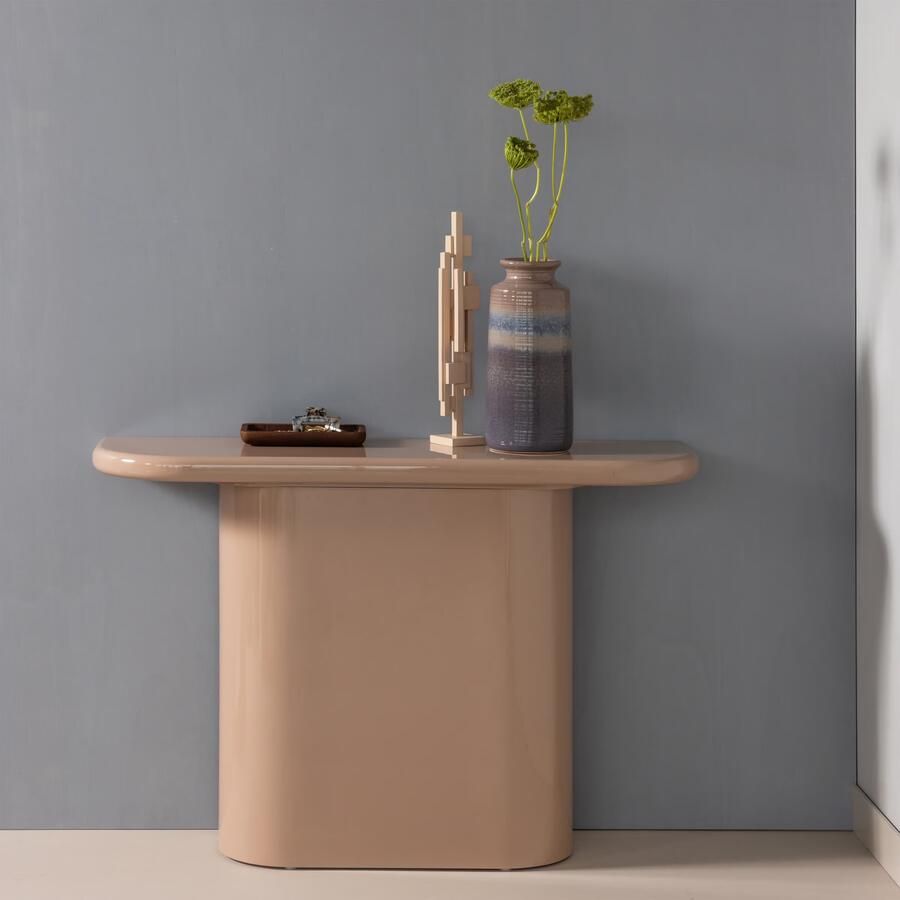 WOOOD Sidetable Nocta 120cm Lichtroze