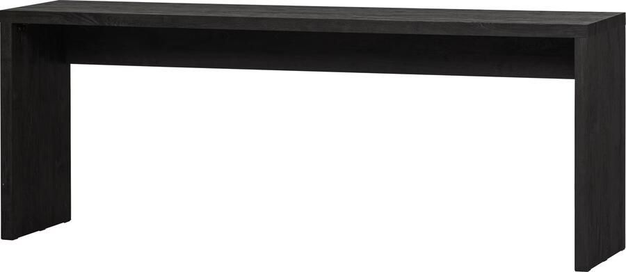 WOOOD | Maan sidetable mdf donkerbruin | Woonkamertafels | Wandtafel