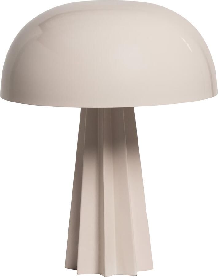 WOOOD Virel Tafellamp Metaal Hoogglans Lichtgrijs 29x11x11