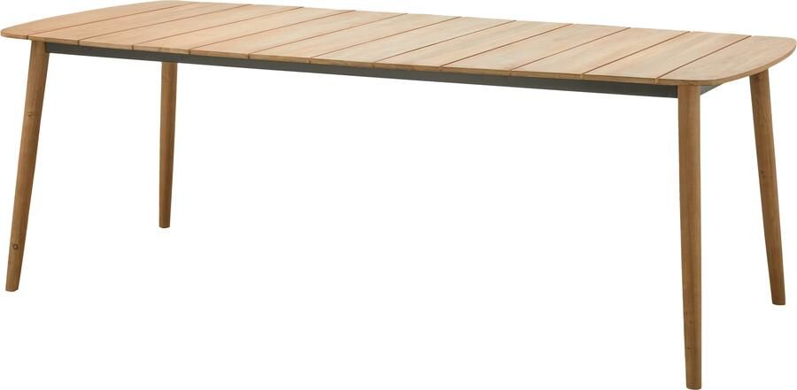 WOOOD Tuintafel Kris Acaciahout 215 x 90cm Naturel