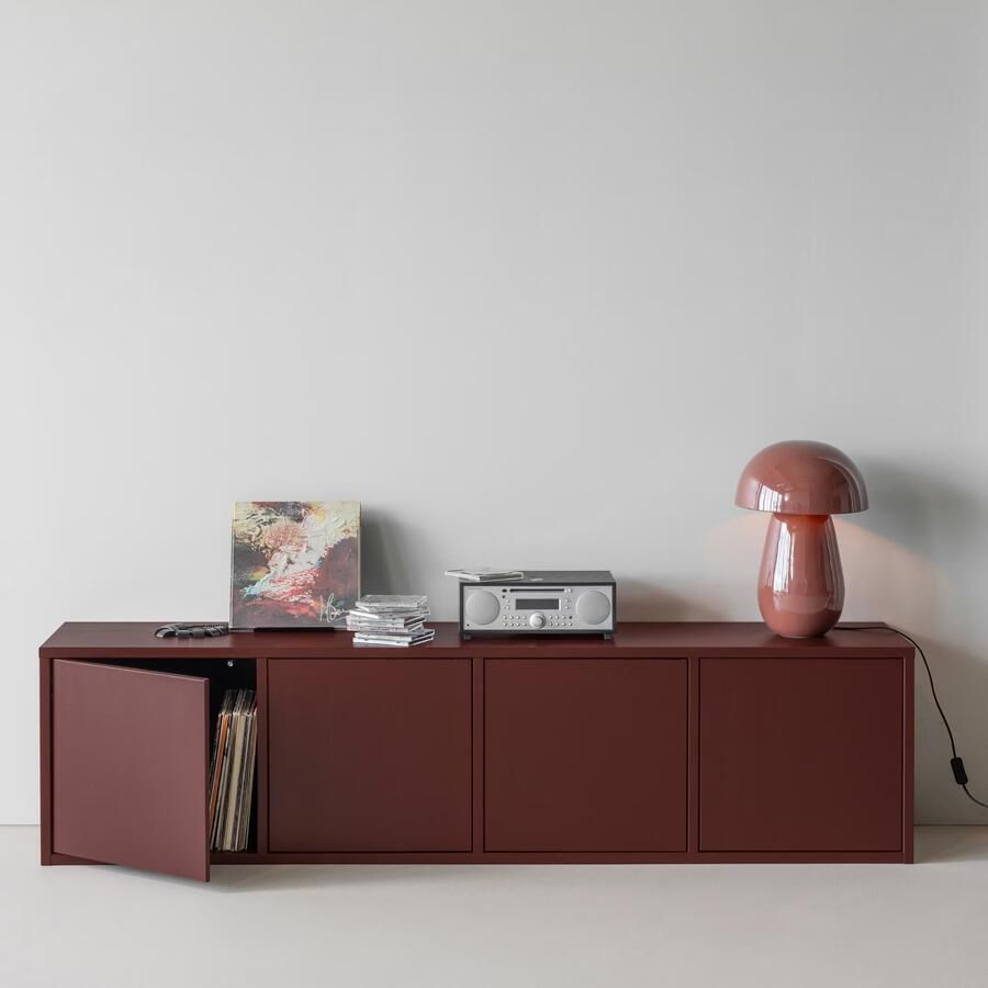 WOOOD Merel Tv Meubel Grenen Dust 49 5x198x39 5 cm