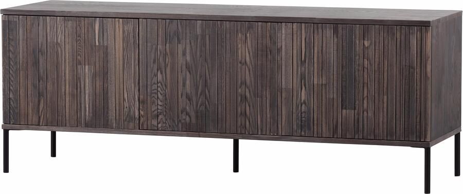 WOOOD Dressoir New Gravure TV-commode breedte 100 cm of 150 cm Commode hoogte 56 cm met grafische reliëfdeuren veel opbergruimte - Foto 5