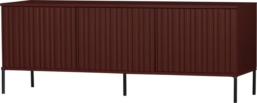 WOOOD TV-meubel New Grenenhout 150cm Bordeaux
