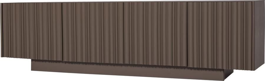 WOOOD | Nova tv meubel 200cm grenen truffel bruin | Woonkamer meubels | Tv-dressoir | Tv-meubel