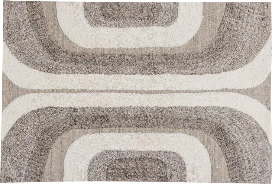 WOOOD Vloerkleed Moro Wolmix 170 x 240cm Lightgrijs