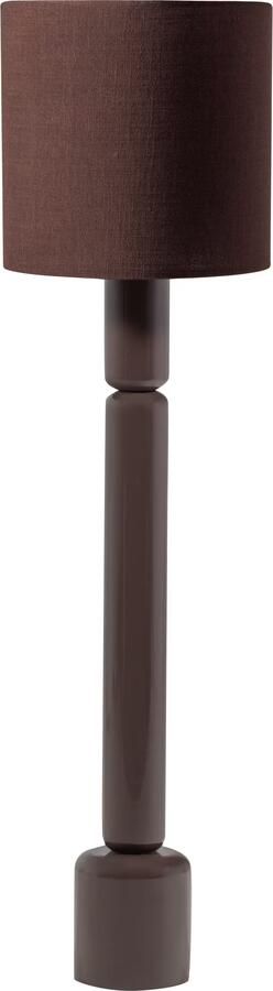 WOOOD Vloerlamp Zivian 133cm Donkerbruin