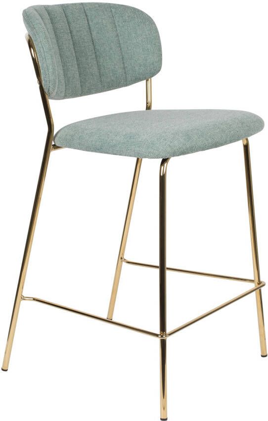 ZILT Barstoel Kolten Goud Lichtgroen (zithoogte 65cm)