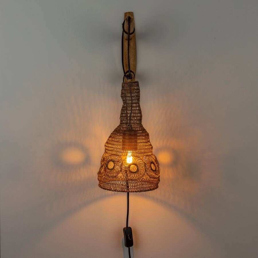 ZILT Wandlamp Pouel Goud