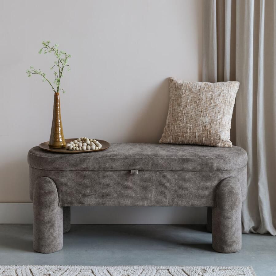 ZILT Halbank Delrico 113cm Taupe