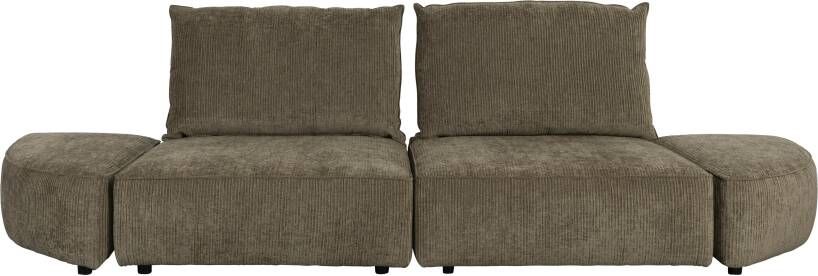 Zuiver 3-zits Bank Hunter 318cm Bruin - Foto 3