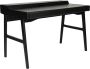 Zuiver Bureau Kaat Eikenhout 120 x 70cm Zwart - Thumbnail 1